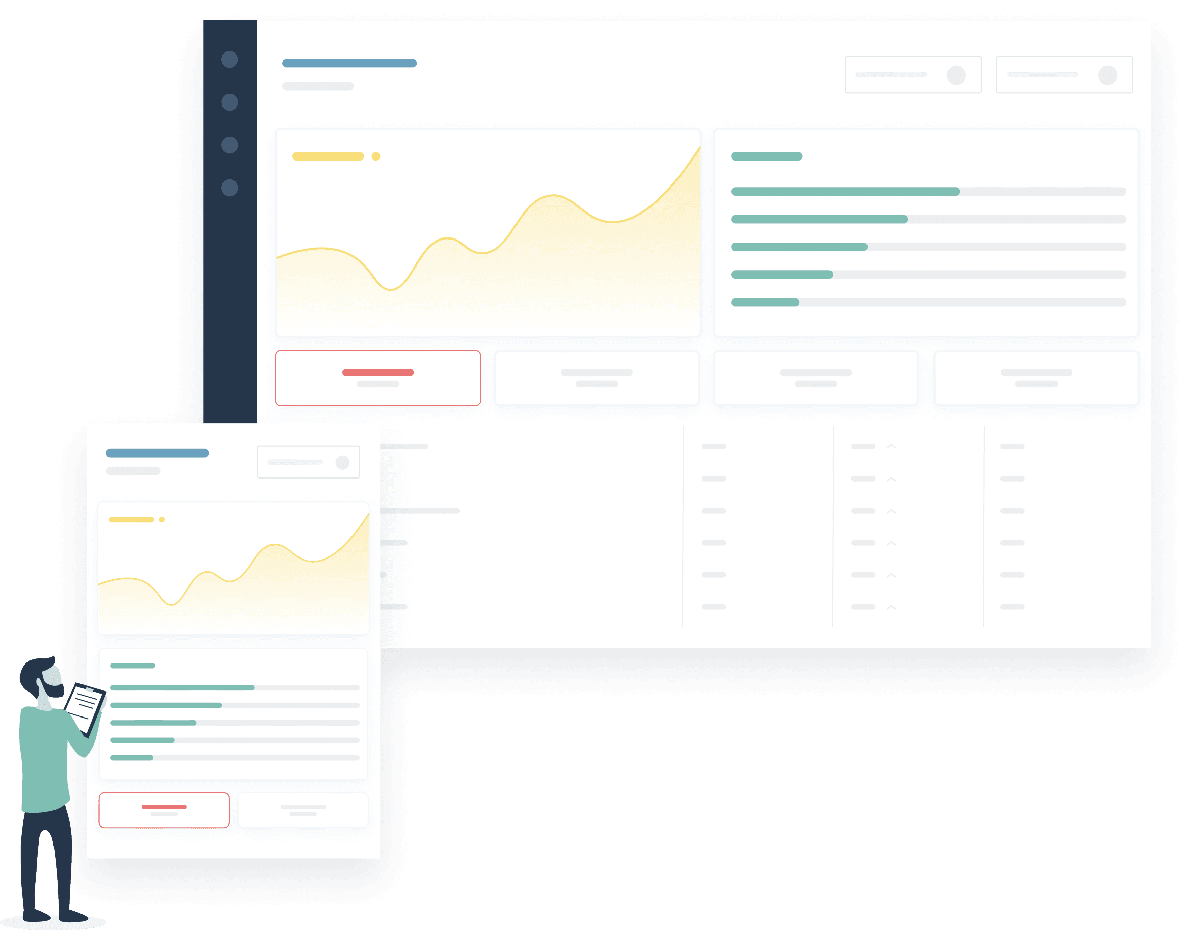 Campaign Metrics Dashboard View